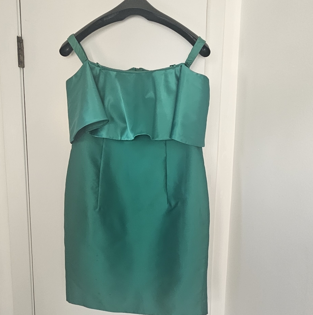 Adrianna Papell Vibrant Teal Gown